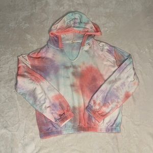 Paper + Tee Tie Dye Hoodie